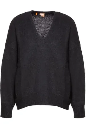 HUGO BOSS Damen C_fondiala Knitted Sweater, , XL EU