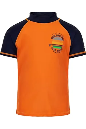 Color Kids Unisex Kinder T-Shirt with Print Schwimmshirt-Set, , 98 cm