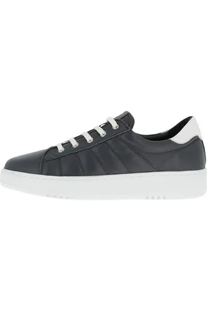 Andrea Conti Damen Low Top Sneaker, d.blau/weiß, 37 EU