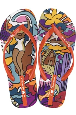 Ipanema Damen Graffiti Iv Fem Flipflop, , 39 EU
