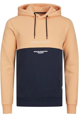 JACK & JONES Male Hoodie Colorblock