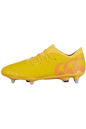 Canterbury Unisex Speed Infinite Pro Stiefel, Bernsteingelb/Orange-Crush/Mars Dust, 50.5 EU