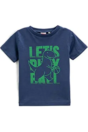 Koton Baby - Jungen Dinosaur Printed Short Sleeve Crew Neck T-Shirt, , 18-24 Monate EU