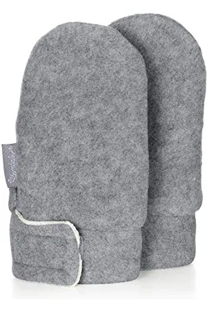 Sterntaler Jungen Fäustlinge Fäustel 4301400, Gr. 1, Silber ( 542)