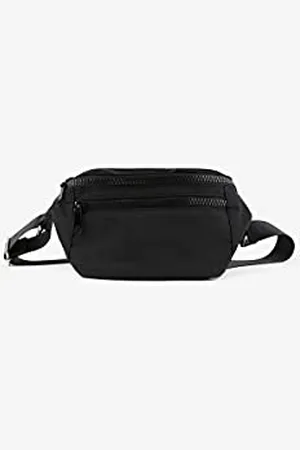 Pieces® Damen PCTILLA BUMBAG Umhängetaschen, Black, ONE Size