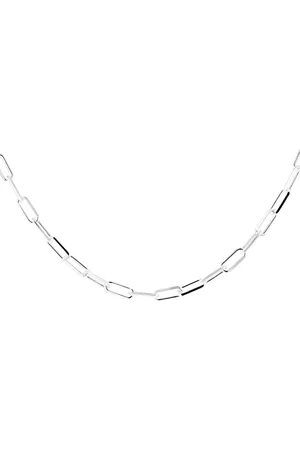 Amazon Halskette mit T-Bar, aus Sterlingsilber, mit Papierkette, 46 cm/18