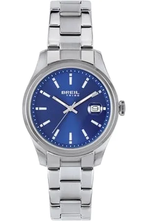 Breil Uhr Unisex Classic Elegance Ziffernblatt SCHWARZ Bewegung NUR Zeit Quartz e Bracelet Stahl EW0651