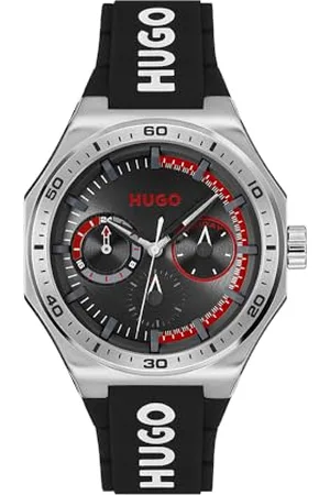 HUGO BOSS Multi Zifferblatt Quarz Uhr für Herren Kollektion #Grail Sport - Erhältlich mit Edelstahlarmband oder Silikonarmband
