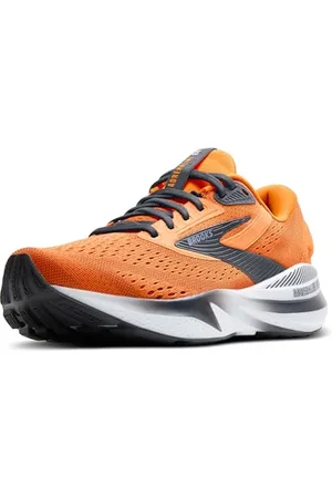 Brooks Herren Adrenaline GTS 24 Sneaker, Orange/Ebony/Country Blue, 42.5 EU
