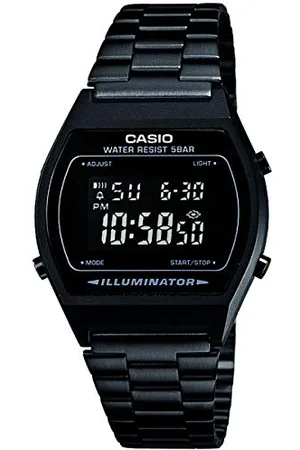 Casio Unisex ErwachseneArmbanduhr Digital Quarz Edelstahl B640WB-1BEF