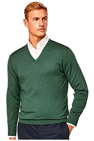 Hackett Herren GMD Merino Silk V NCK Pullover, , XS