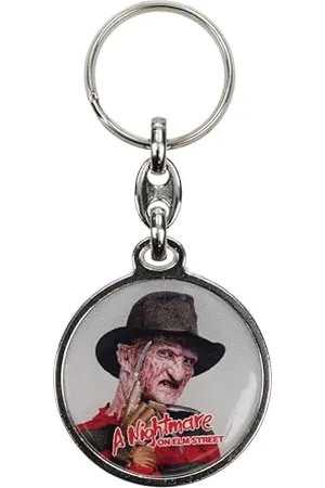 SD Toys Freddy Schlüsselanhänger aus Metall, Alptraum, rund, , S