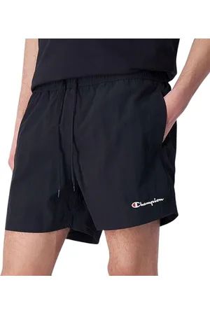 Champion Herren Legacy Icons Beachshorts-Crinkle Taslon Small Script Logo Badehose, , Medium
