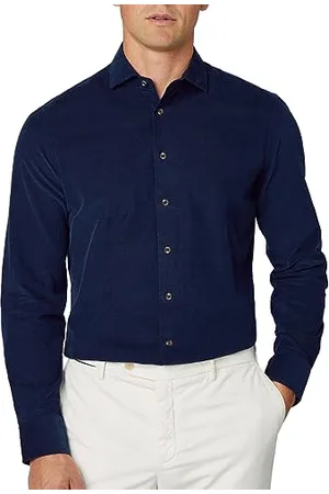 Hackett Herren Smart Babycord Hemd, , XL