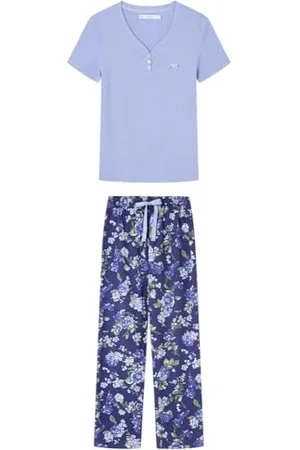 Women secret Damen Long Pyjama Daily Farmer