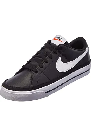 Nike Damen Court Legacy Next Nature Tennis Shoe, Black/White-Volt-Team Orange, 38 EU