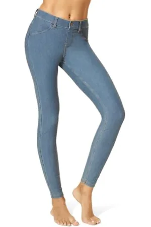 HUE Damen Essential Denim Leggings, , X-Groß