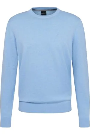 Bugatti Herren Pullover Basic Rundhals Regular Fit