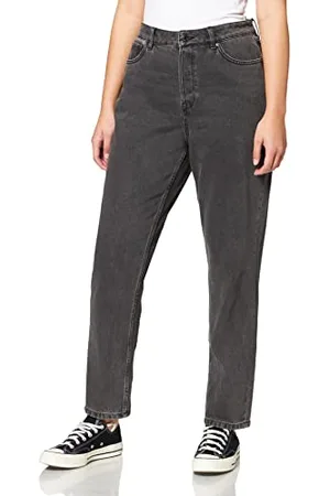 TOM TAILOR Damen 1029612 Mom Fit Jeans, 10218-Used Light Stone Grey Denim, 29