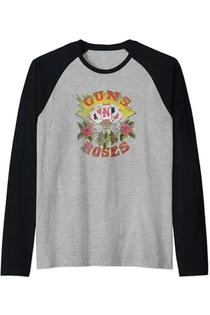 Guns N´Roses Offizielle Karten Distress Raglan