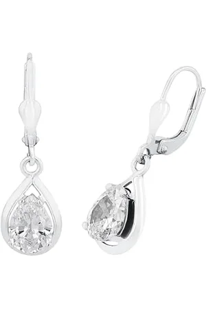 Amor Ohrhänger 925 Sterling Damen Ohrschmuck, mit Zirkonia synth., 2,8 cm, , Kommt in Schmuck Geschenk Box, 2017173