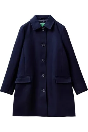 Benetton Damen Staubwedel 2jzadn053 Mantel, 016, 32