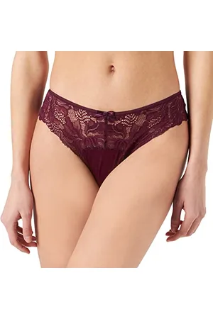 Dim Slip Generous Essentiel Aus Spitze Damen x1 Purple 42