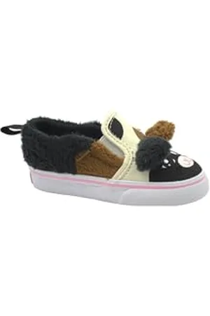 Vans Asher V Sneaker, Calico Cat Multi/White, 21 EU