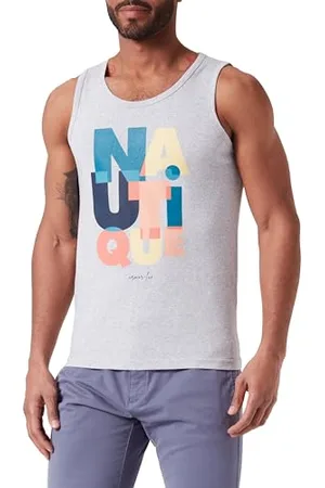 Armor.lux Herren Tanktop mit Siebdruck T-Shirt, , L