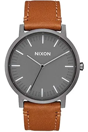 Nixon Armbanduhr Porter Leder
