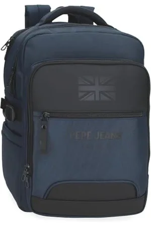 Pepe Jeans Bromley Rucksack für Notebook, 39,6 cm (15,6 Zoll), , 28 x 40 x 16 cm, Polyester, 17,92 l, von Joumma Bags, , Talla única, Laptop-Rucksack