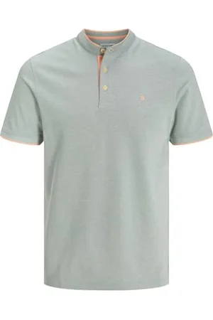 JACK & JONES JJEPAULOS Mao Polo SS NOOS