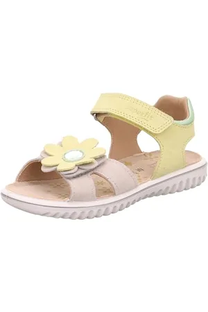 Superfit Sparkle Sandale, Gelb/Weiß 6000, 31 EU