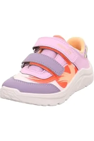 Superfit Kicks Sneaker, Lila/Orange 8500, 32 EU Weit