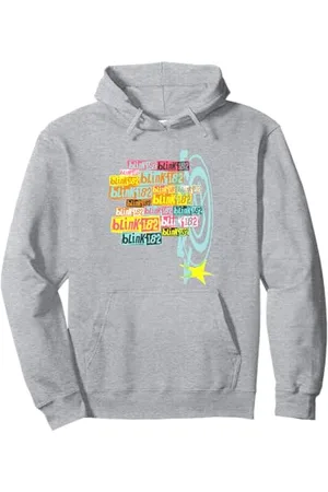 Blink Offizielles Stacked Logo Pullover Hoodie