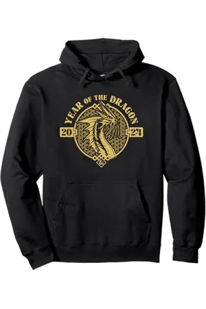 Dungeons & Dragons Year of the Dragon Gold Beast Pullover Hoodie