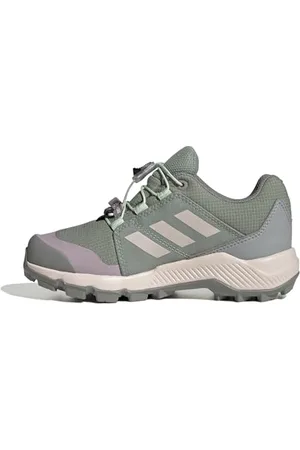 adidas Terrex Gore-TEX Hiking Shoes Sneaker, Silver Green/Linen Green/preloved fig, 21 EU