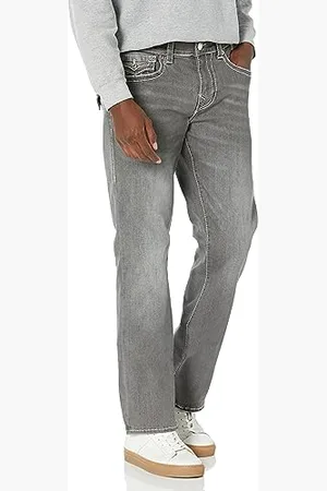 True Religion Herren Ricky Big T Straight Flap Jeans, , 49