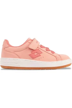Lotto YARIN MF K Sneaker, Papaya/Coral, 34 EU