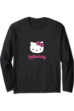 Hello Kitty Klassische Kätzchen-Grafik Langarmshirt