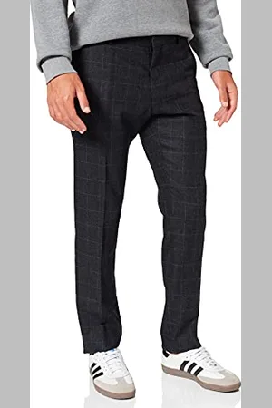 SELECTED Herren SHDONE-MYLODENT3 DK CHK TRS STS Anzughose, , 46 (Herstellergröße: 90)