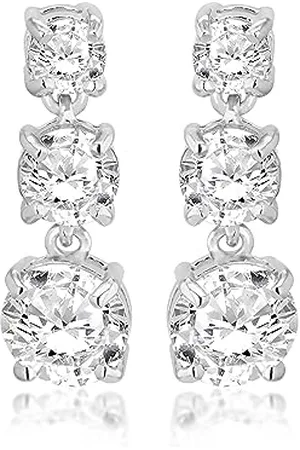 Amazon Ohrhänger aus Sterlingsilber mit Zirkonia