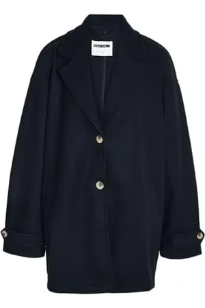 Noisy May Damen NMALICIA LS Oversize Blazer NOOS Kurzmantel, Black, S