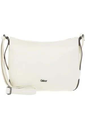 Gabor Bags Malu Damen Umhängetasche Crossbody Bag Mittelgroß Weiß