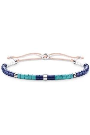 Thomas Sabo Armband mit blauen Steinen 925 Sterlingsilber A2065-775-7