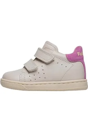 Falcotto Jungen Mädchen ADAM VL Krippenschuh, Bianco, 24 EU