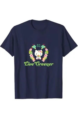 Hello Kitty Live Greener T-Shirt, Unisex Erwachsene, , S