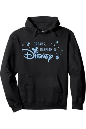 Disney "Dreams, Diapers & " Blue Text Baby