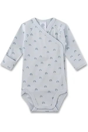 Sanetta Baby-Wickelbody | Nachhaltiger und süßer Unisex-Wickelbody aus Bio-Baumwolle. Baby Wickelbody 050