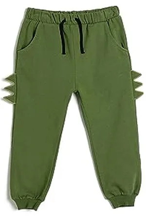 Koton Babyboy Jogger Sweatpants Drawstring Pockets Applique Detail Cotton